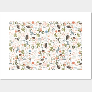 Floral Pattern Posters and Art